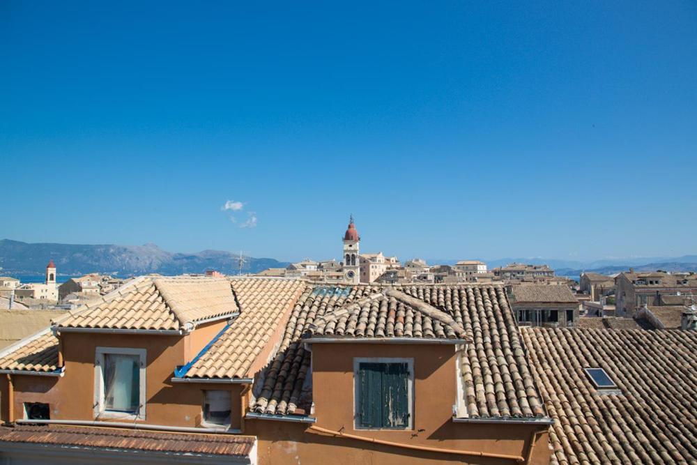 شقة Downtown Oasis Penthouse Corfu  المظهر الخارجي الصورة