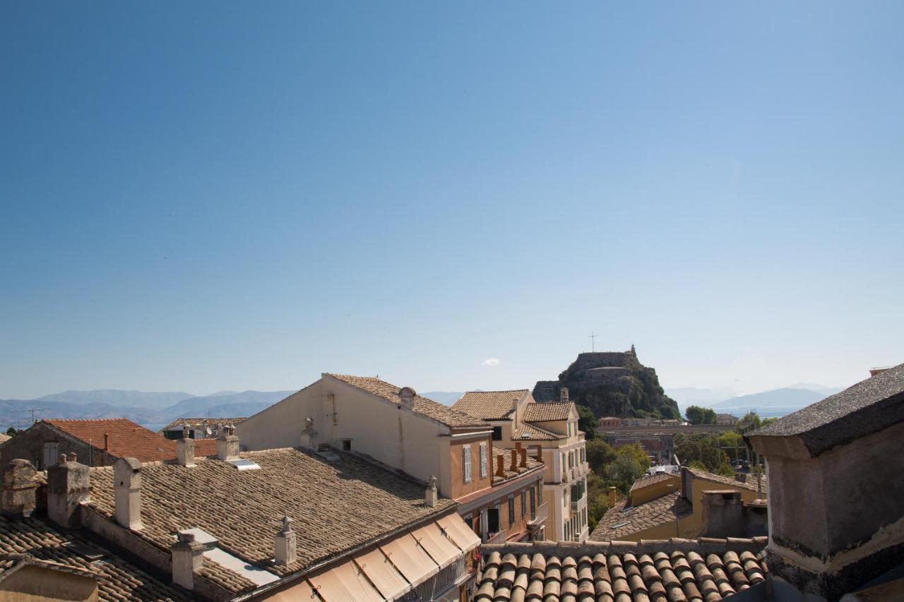 شقة Downtown Oasis Penthouse Corfu  المظهر الخارجي الصورة